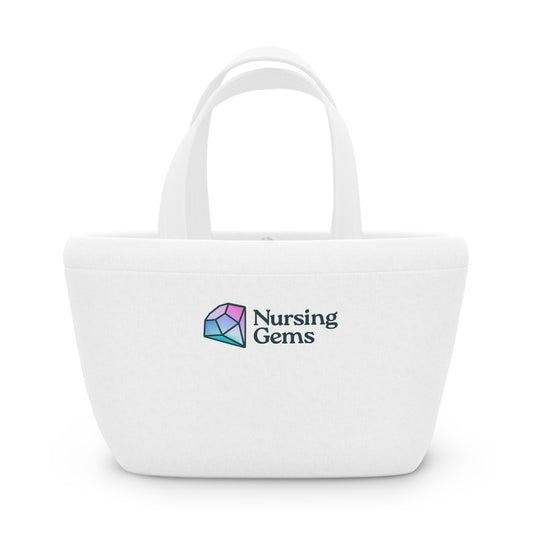 Stylish Nursing Gems Lunch Bag - Perfect for Professionals and Everyday Use