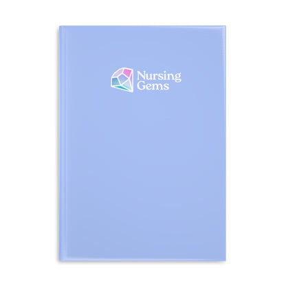 Nursing Gems Hardcover Notebook with Puffy Covers - Perfect for Students & Professionals