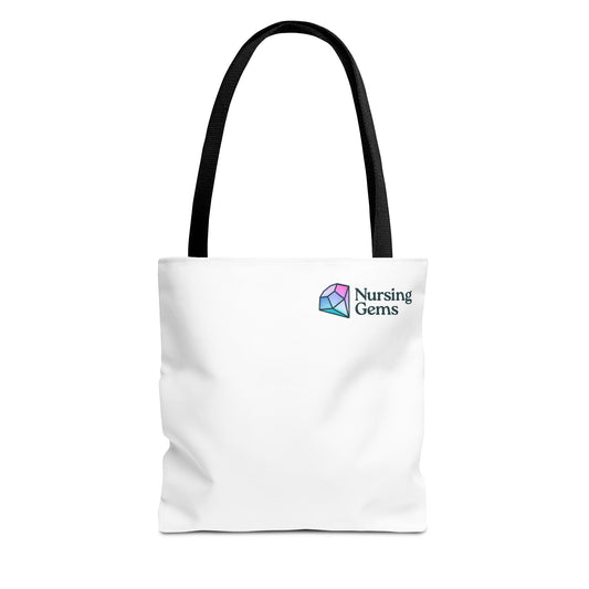 Nursing Gems Tote Bag - Stylish & Functional Carry-All for Nurses