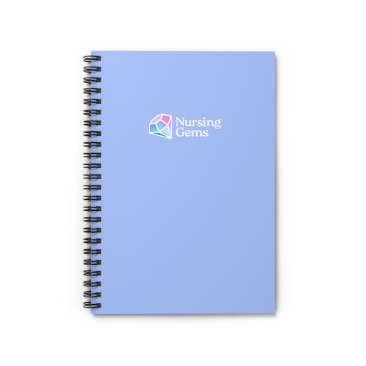 Nursing Gems Spiral Notebook - Ruled Line for Students and Professionals