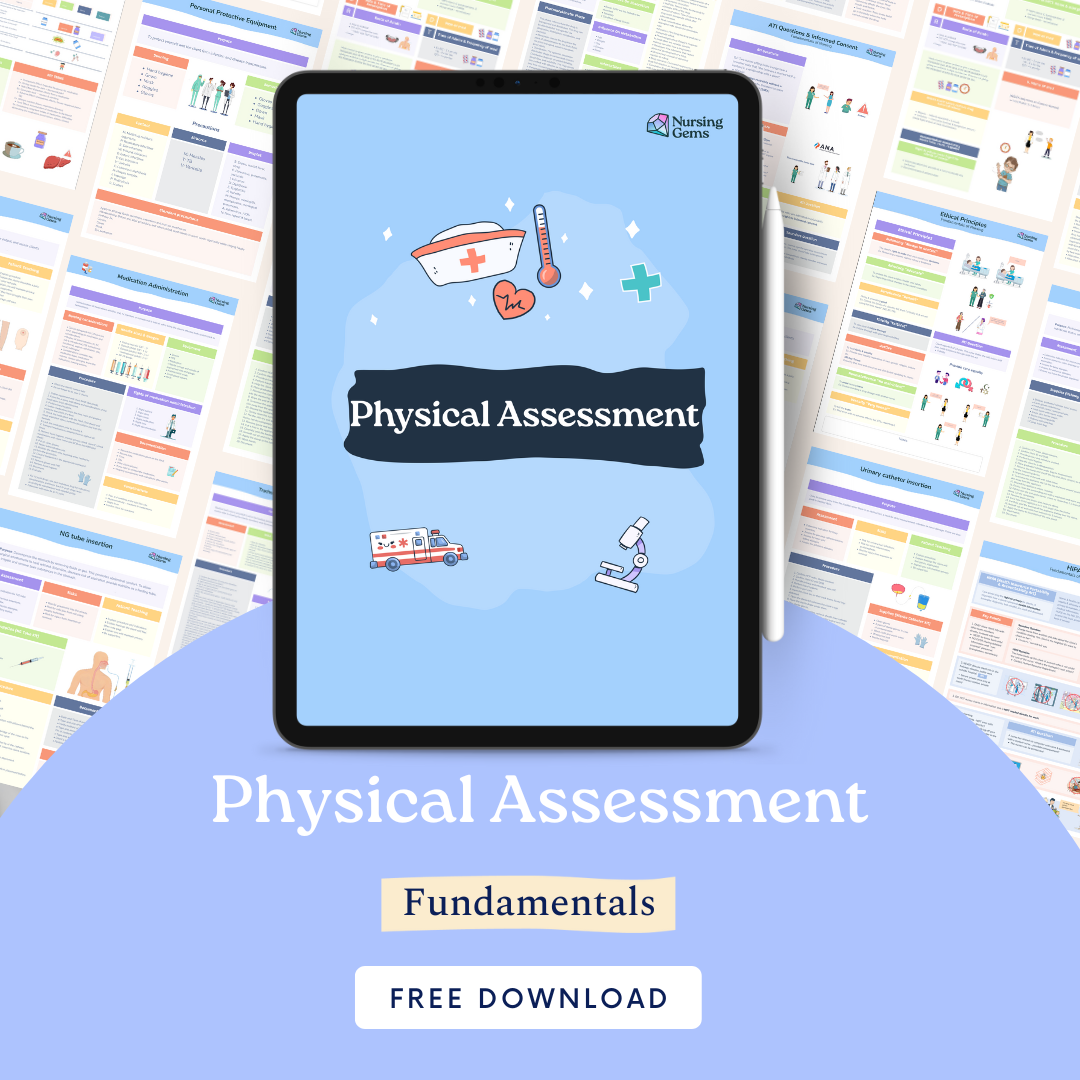 Physical Assessment - Cheat Sheet