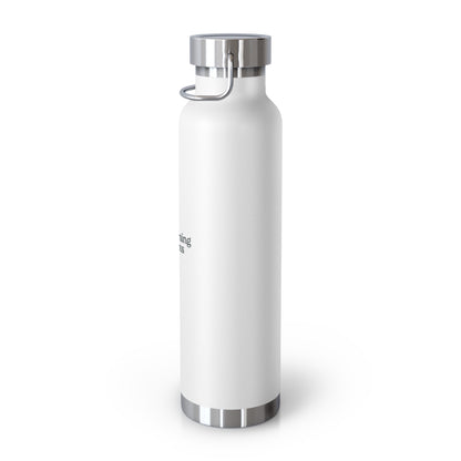 Nursing Gems Insulated Water Bottle - 22oz Copper Vacuum Flask