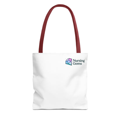 Nursing Gems Tote Bag - Stylish & Functional Carry-All for Nurses