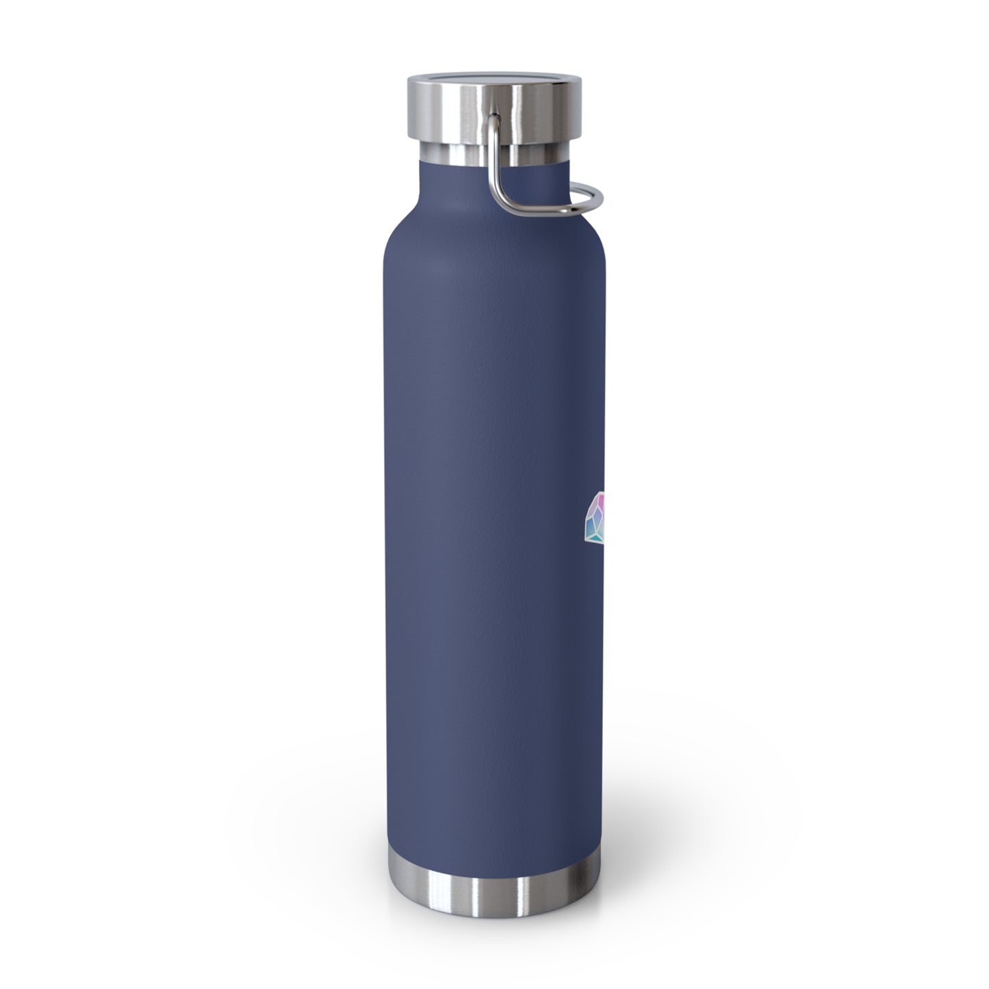 Nursing Gems Insulated Water Bottle - 22oz Copper Vacuum Flask