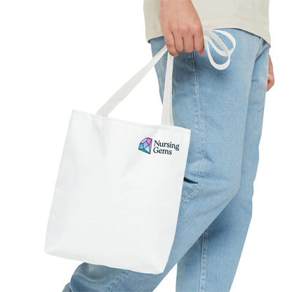Nursing Gems Tote Bag - Stylish & Functional Carry-All for Nurses
