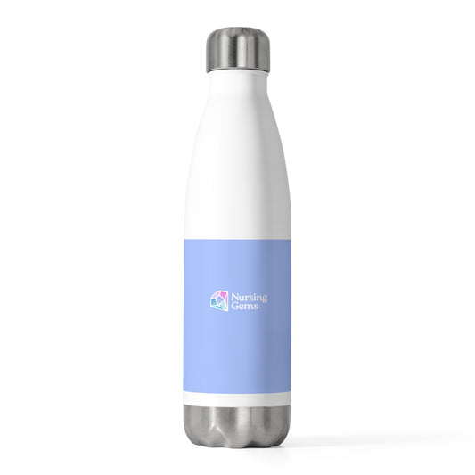 20oz Insulated Water Bottle - Perfect Gift for Nurses | Keep Drinks Hot or Cold