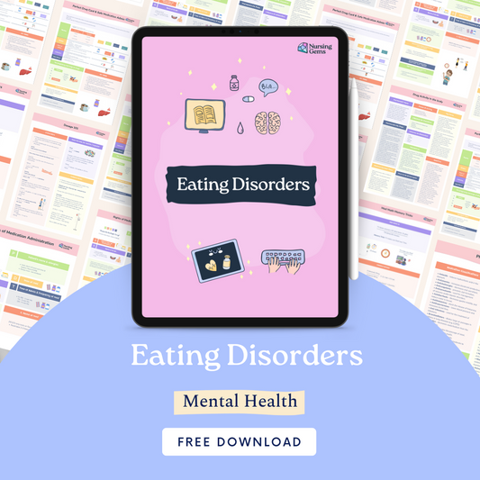 Eating Disorders - Cheat Sheet