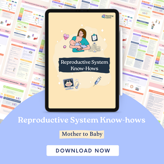 Reproductive System Know-hows - Cheat Sheet