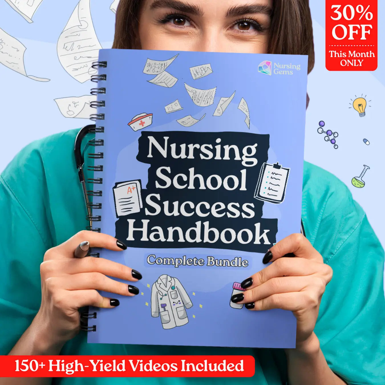 Nursing School Success Handbook - Complete Bundle