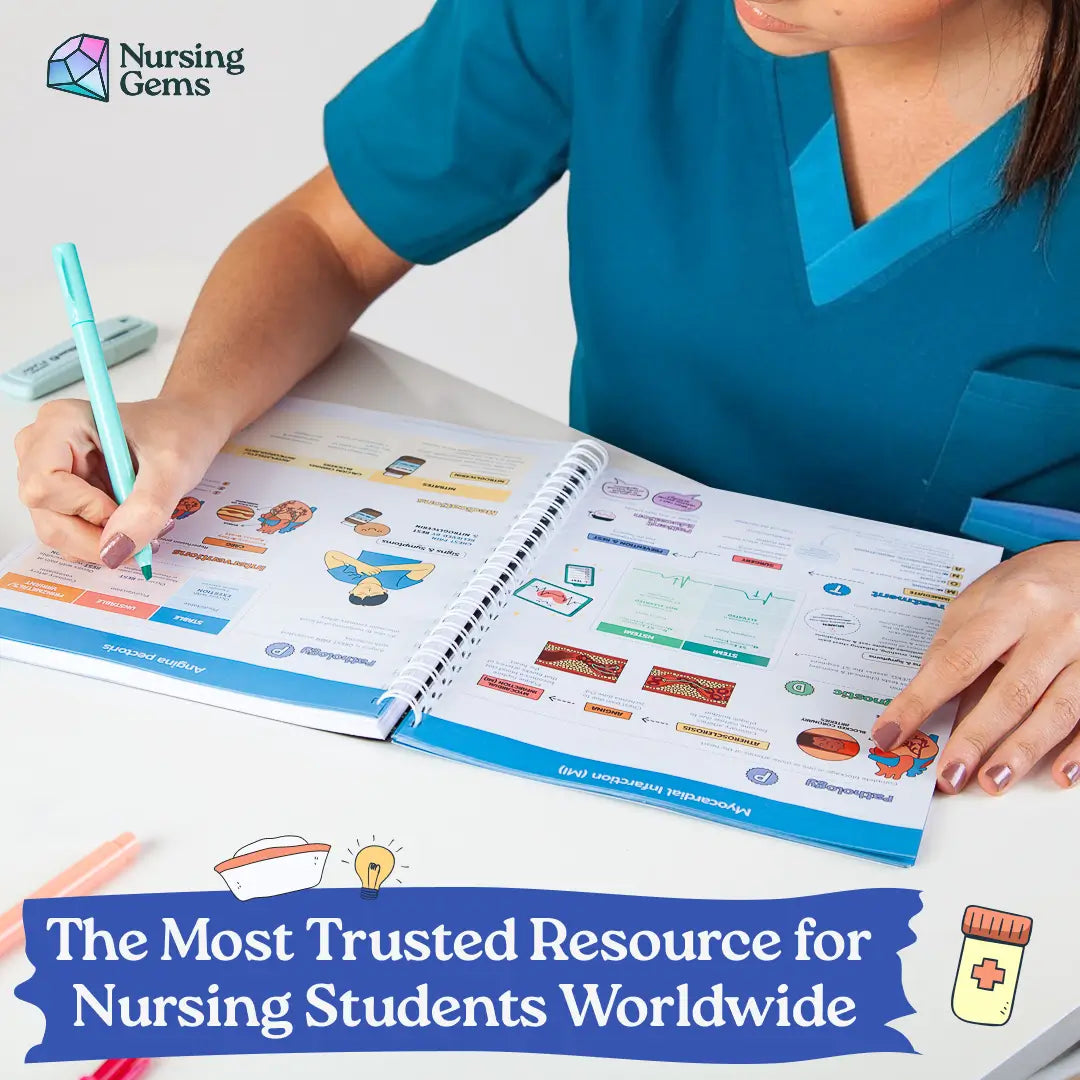 Nursing Gems - nursing students notes and NCLEX prep resources