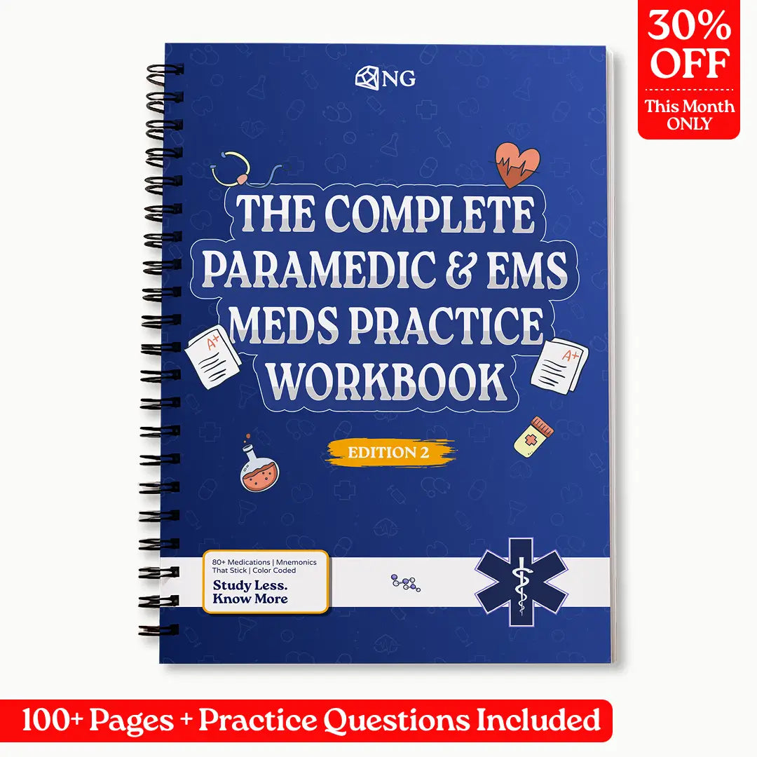 paramedics and EMS practice notes workbook